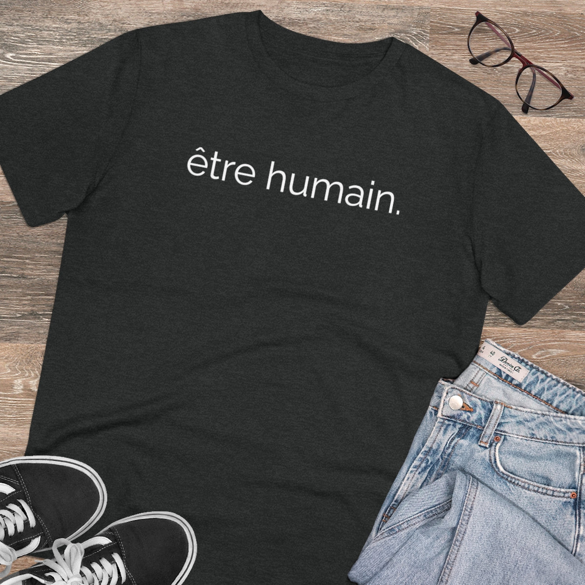 être humain. - Organic Creator T-shirt - Unisex