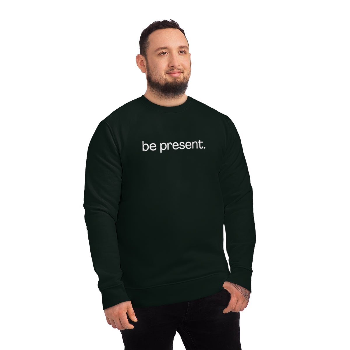 be present. - Unisex Changer Sweatshirt